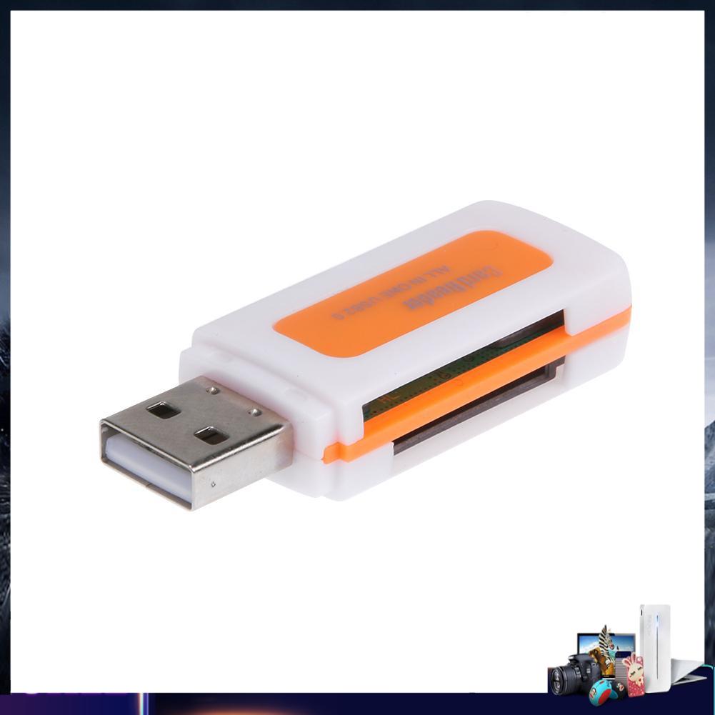 Đồ đọc thẻ nhớ USB 2.0 SD/MMC TF MS M2 tiện dụng