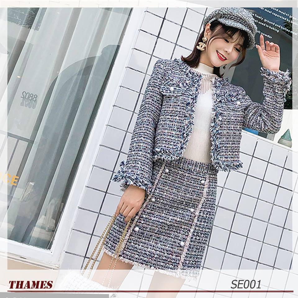 🍏 𝗥ẻ 𝗡𝗵ấ𝘁 😷 | HOT | | HOT | HIT | SET TRANG PHỤC CHÂN VÁY ÁO VEST SET DẠ TWEET CAO CẤP _ tuyệt đẹp ... new 🍎 ,