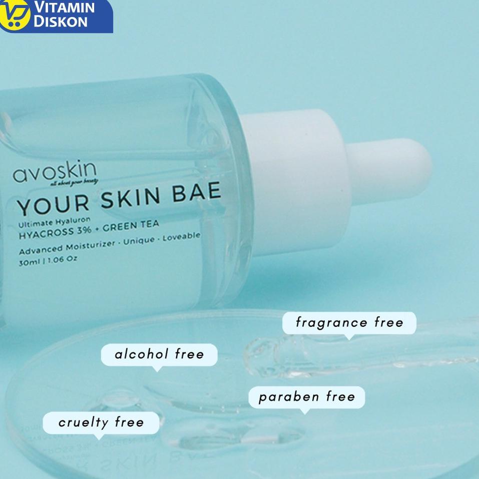 Mall	Avoskin YOUR SKIN BAE SERIES HYACROSS 3% + SERUM Trà Xanh + Làm Sáng Da 30ml
