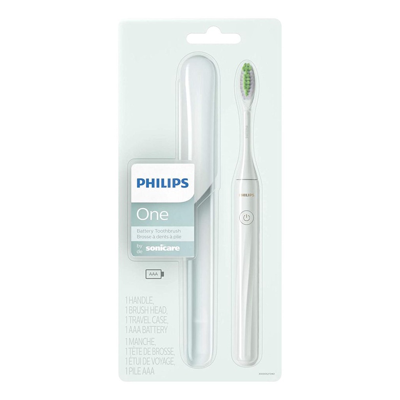 [CHÍNH HÃNG] Bàn chải điện dùng pin Philips One by Sonicare - Pin 90 ngày