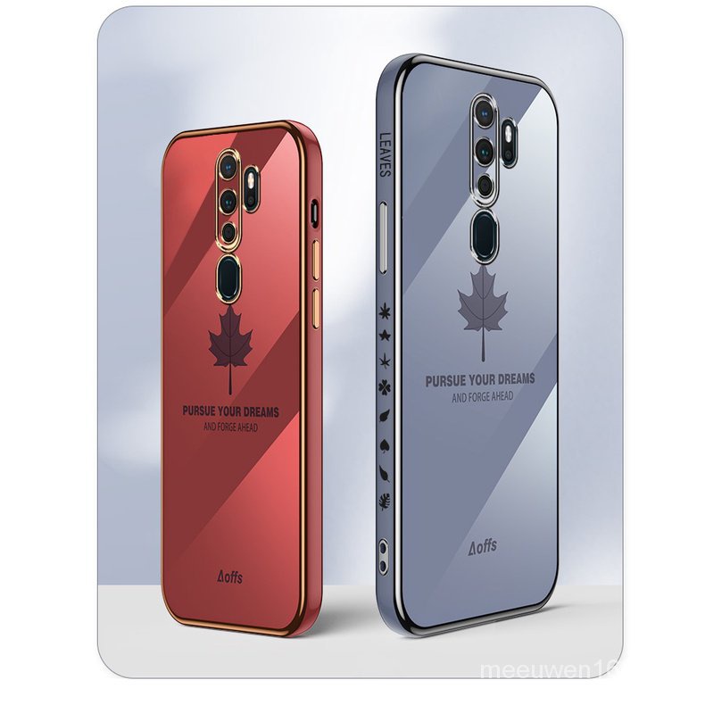 Ốp điện thoại in họa tiết lá phong thời trang cho OPPO A9 2020 OPPO A5 2020