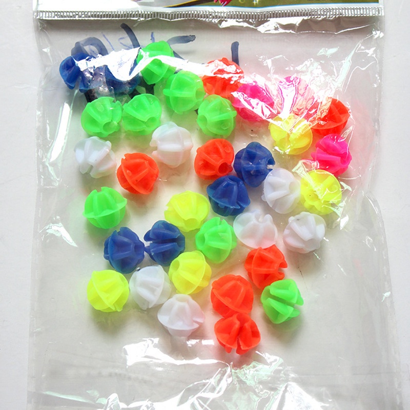 Set 36 Quả Bóng Nhựa Nhiều Màu Sắc Dễ Thương Trang Trí Căm Xe Đạp