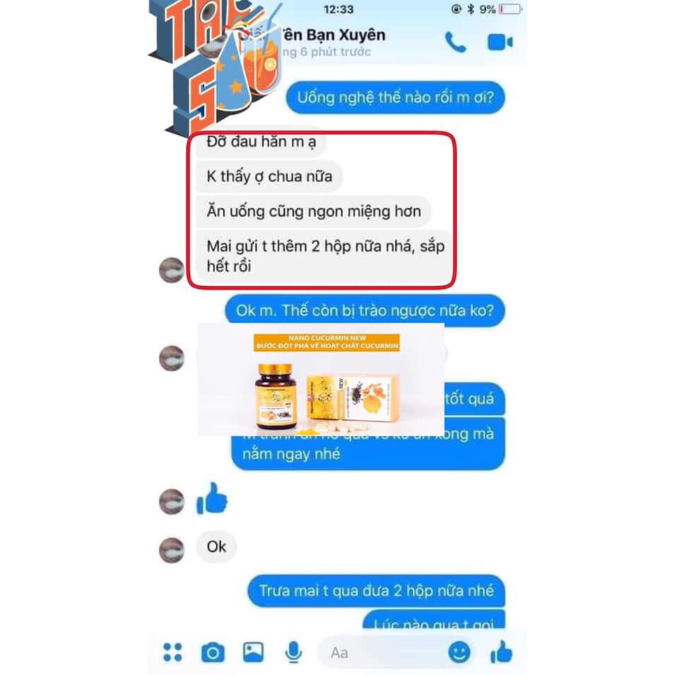Nano curcumin new (Tinh chất nghệ nano) - Viện Hàn lâm KHCNVN