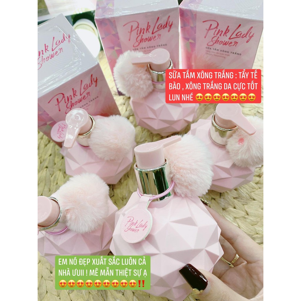 [Chính Hãng 100%] Sữa Tắm Xông Trắng Pink Lady Shower Siêu Trắng Nhanh | BigBuy360 - bigbuy360.vn