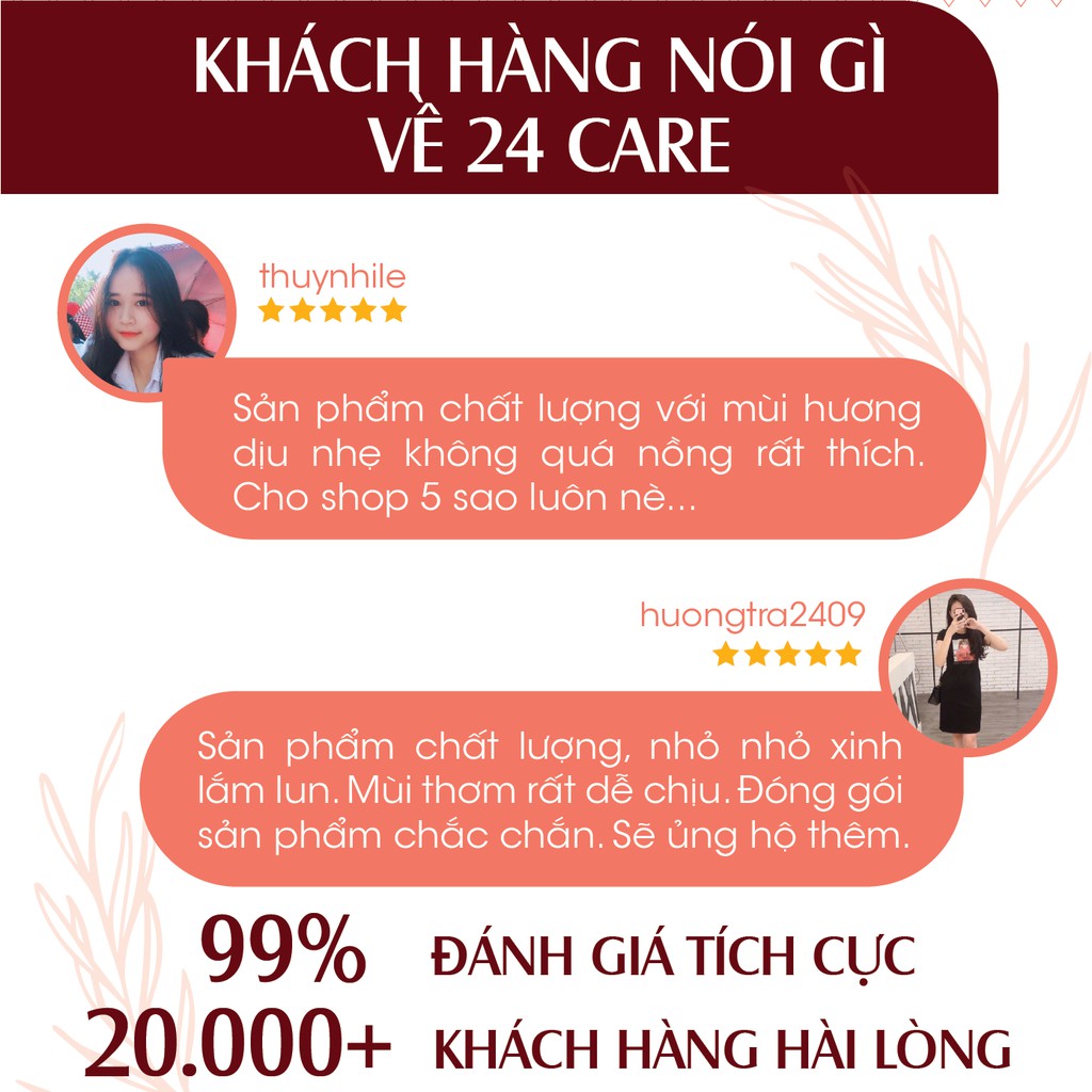 Combo 5 xịt khử mùi thơm phòng 24Care Bưởi Ngọt 100ml/chai