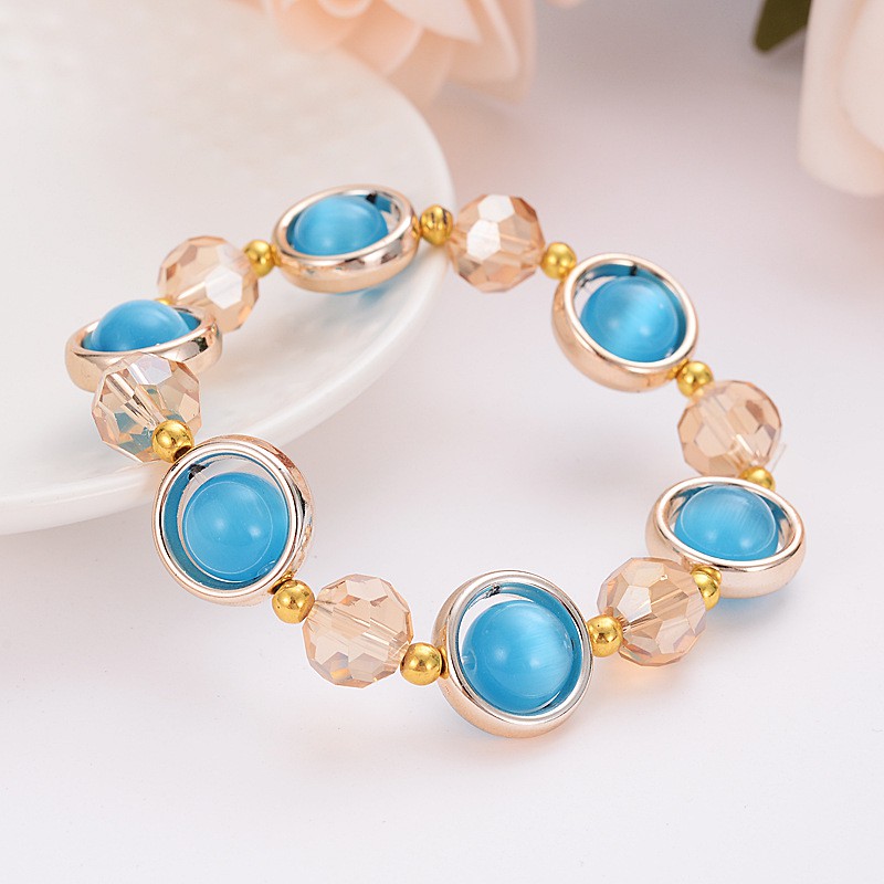 [HOT 2021] [Mới] Vòng tay đẹp cho nữ TS02, vòng thời trang dạng chuỗi hạt nhiều màu, phong cách Hàn Quốc trẻ trung