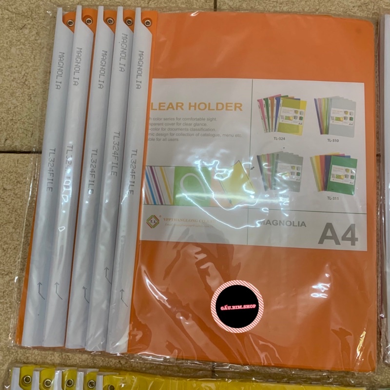 10 chiếc Kẹp tài liệu xoay A4
