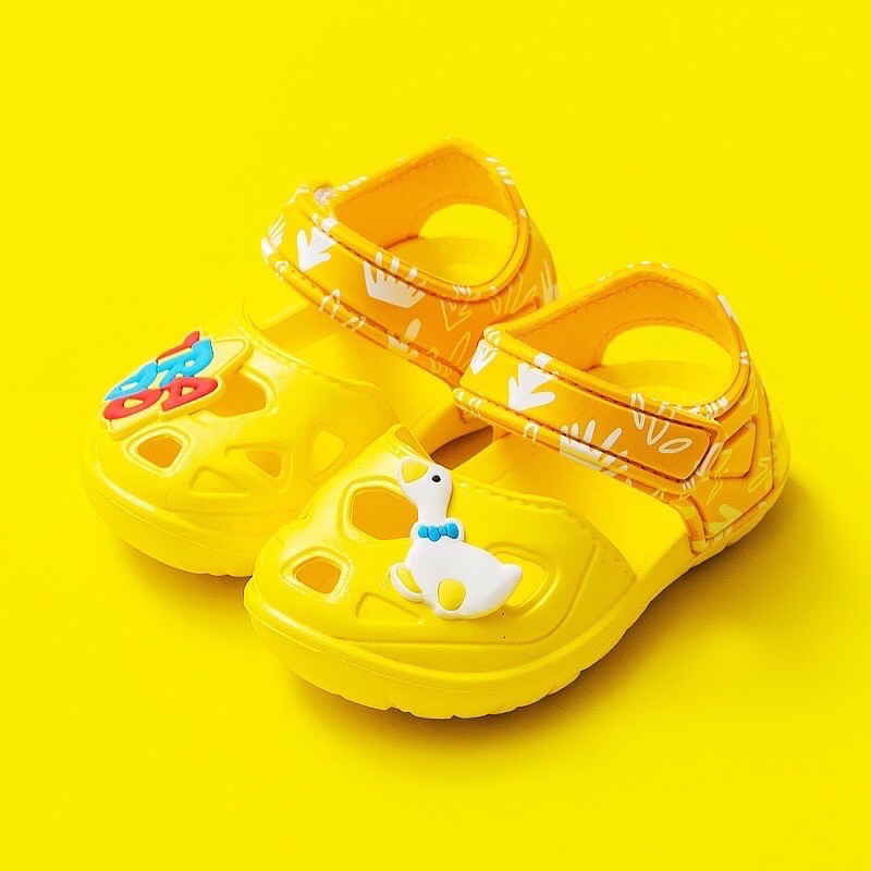 DÉP QUAI DÁN ĐẾ , SANDAL CHEERFUL MARIO CHỐNG TRƠN TRƯỢT CHO BÉ TRAI , GÁI MÃ 9301
