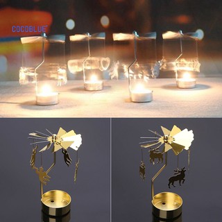 Đế giữ nến xoay bằng kim loại