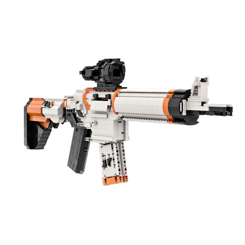 Đồ Chơi Lắp Ráp Mô Hình CSGO Súng M4A4 Asiimov Thiết Kế Theo Tiêu Chuẩn Kevin183 Với 1600+ Chi Tiết