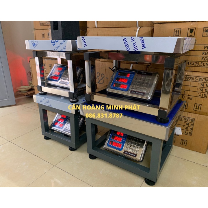 Cân ghế điện tử INOX 100kg 150kg 300kg chống nước TVS  Bảo Hành 24 Tháng