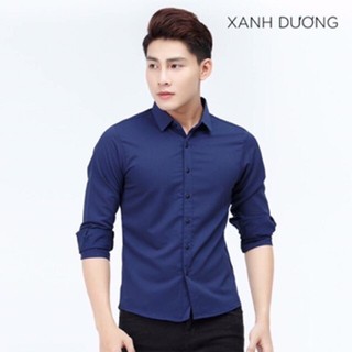 Áo sơ mi nam tay dài vải đẹp cực chất