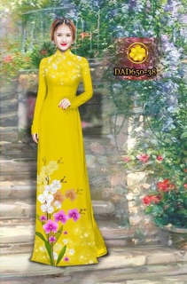 Vải Áo Dài Tằm Ý/ Lụa Nhật Hoa Phong Lan