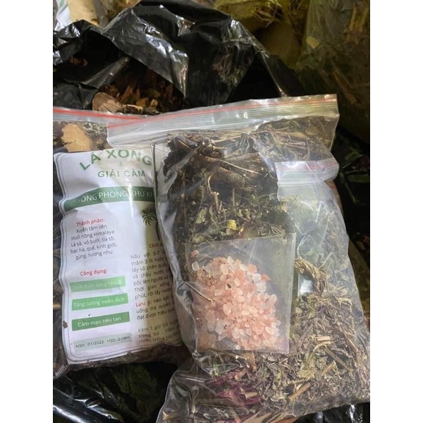 Lá xông giải cảm túi 1kg