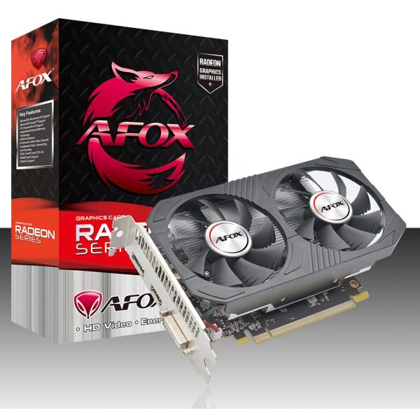 Card Màn Hình Afox Radeon RX550 4GB GDDR5 128Bit Bảo hành chính hãng 24 Tháng