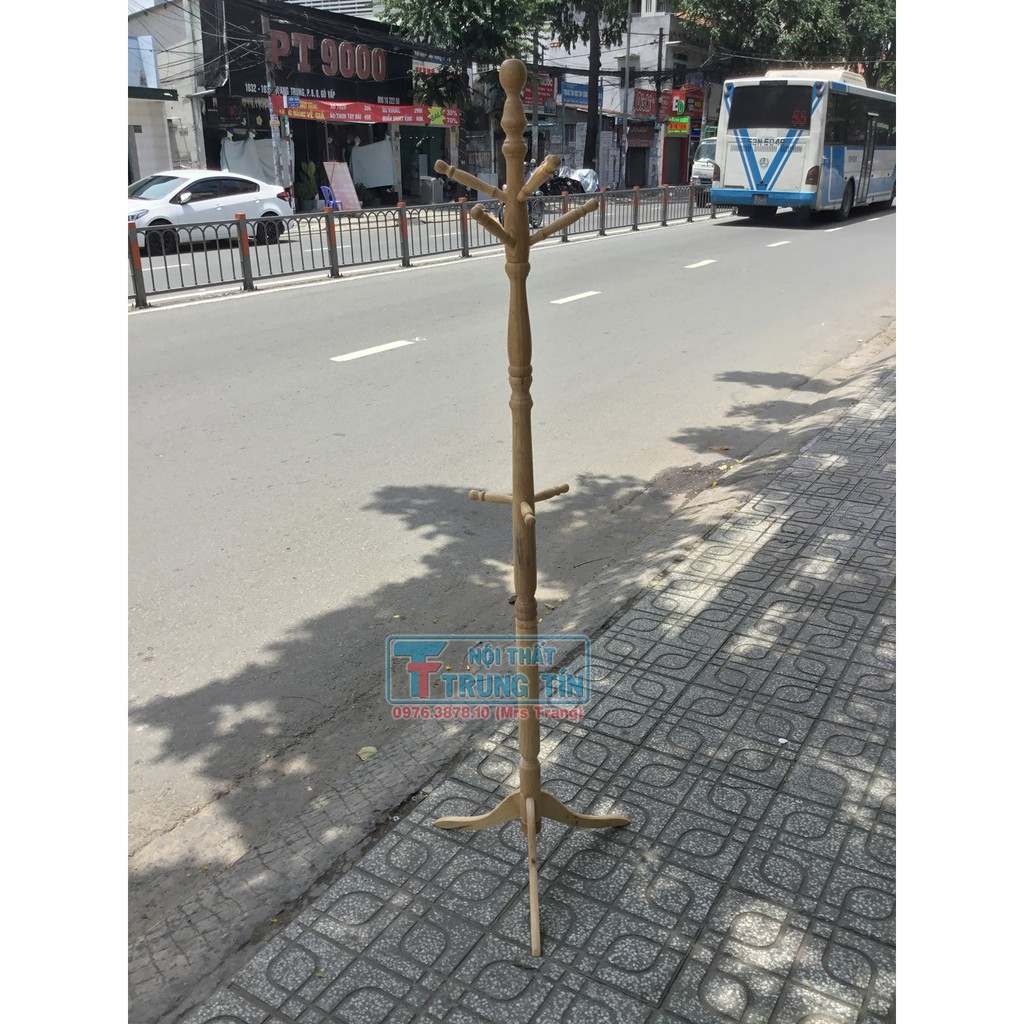 Cây treo đồ gỗ tự nhiên