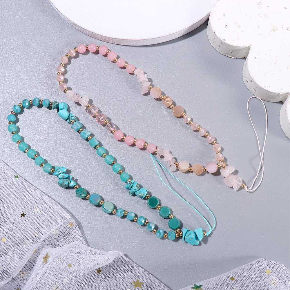 Glees Dây Đeo Điện Thoại Xỏ Hạt Thời Trang Dành Cho Nữ