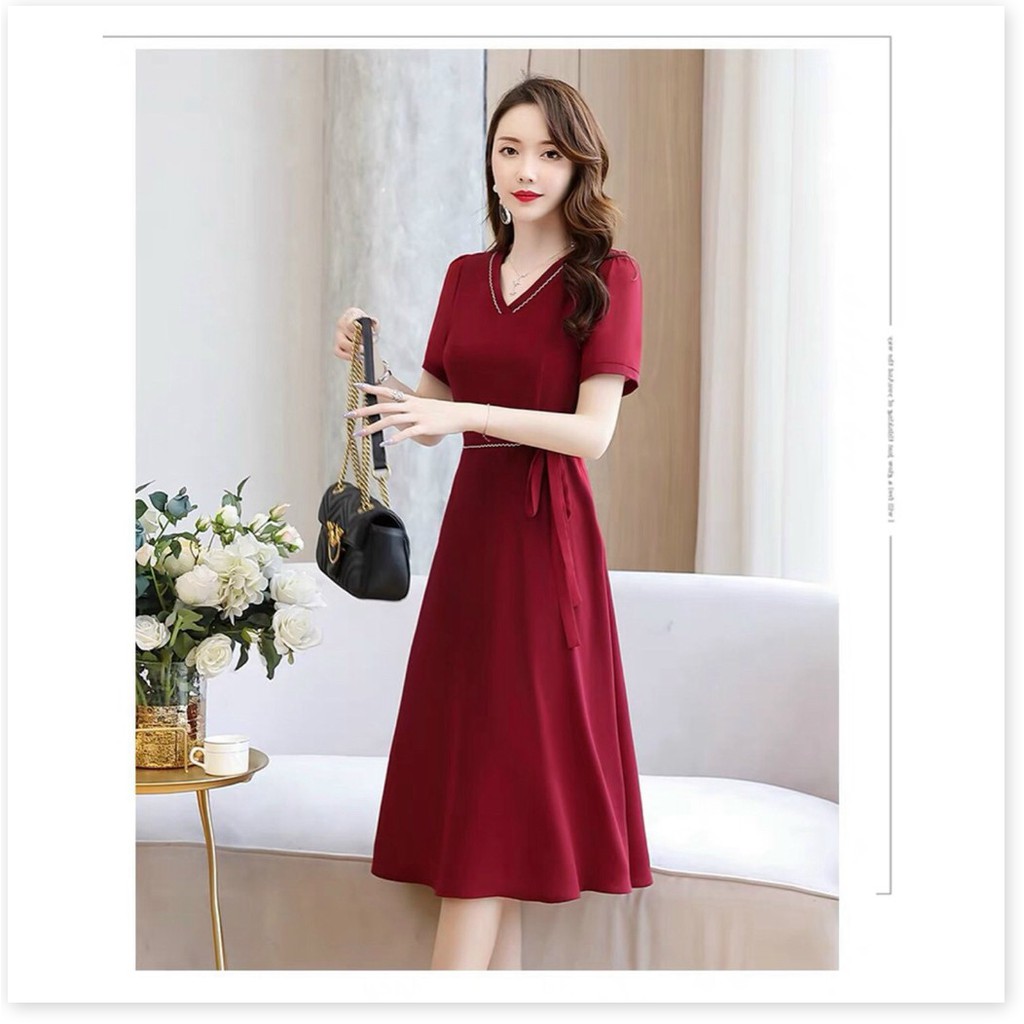 ĐẦM VOAN Ý NỮ SIÊU SANG TÔN DÁNG , DỰ TIỆC CHO CÁC CÔ NƯƠNG KHANH AN FASHION