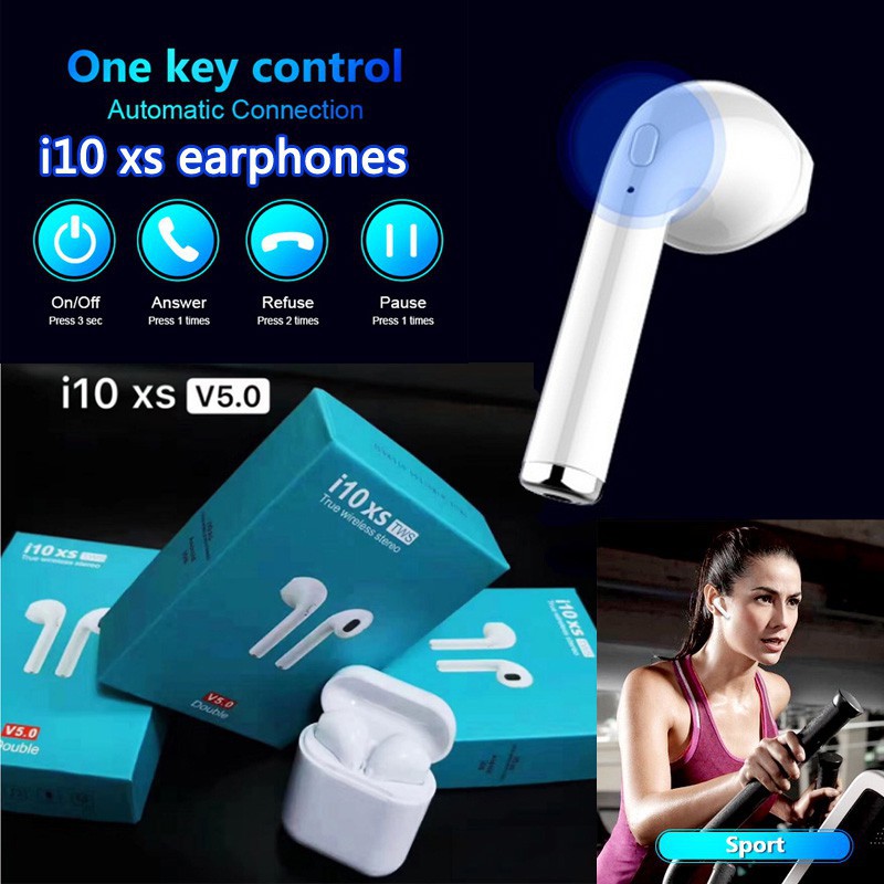 i10XS TWS Tai nghe Bluetooth 5.0 TWS