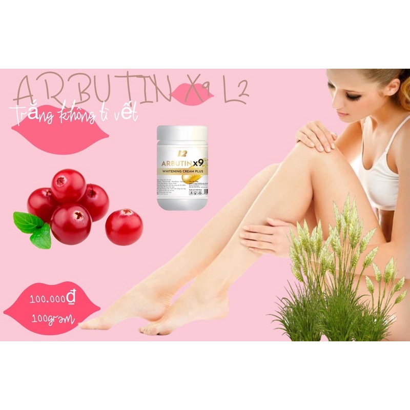 KÍCH TRẮNG ARBUTIN X9 L2
