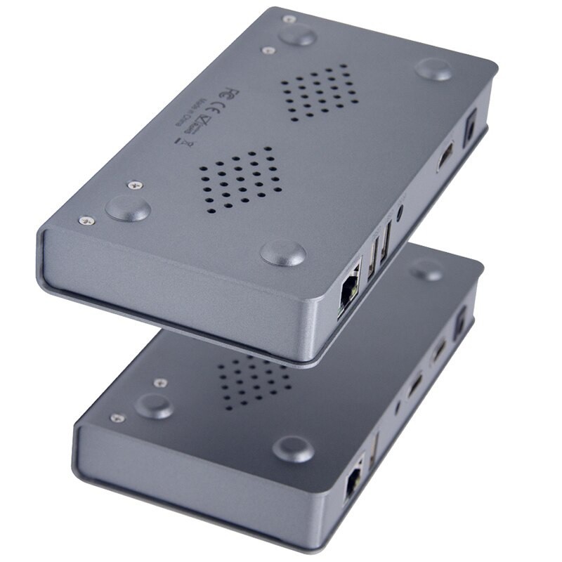 HDMI Extender 120m - Bộ kéo dài tín hiệu hdmi 4K qua lan RJ45 có cổng USB điều khiển phím chuột 120m - 120m KVM Extender