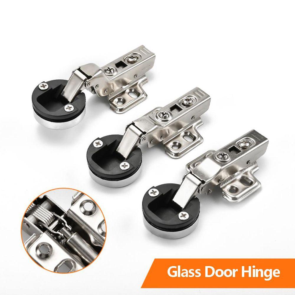 Set 2 Bản Lề Cửa Kính Không Đục Lỗ Tiện Dụng
