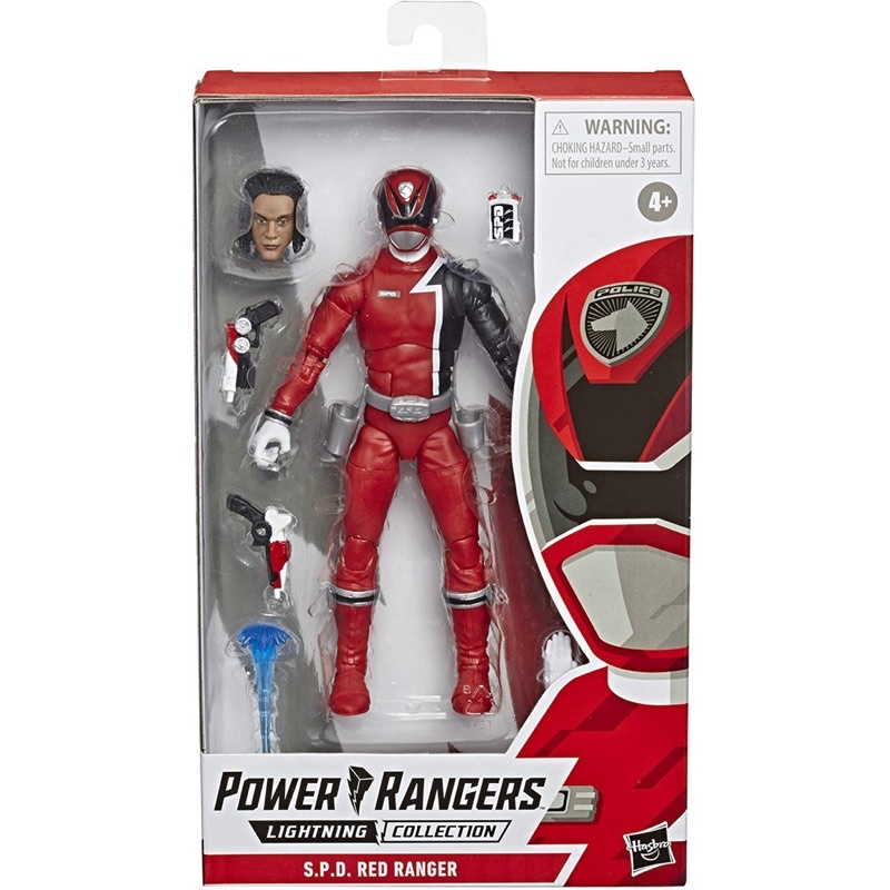 Mô hình Hasbro chính hãng - Spd Red Ranger