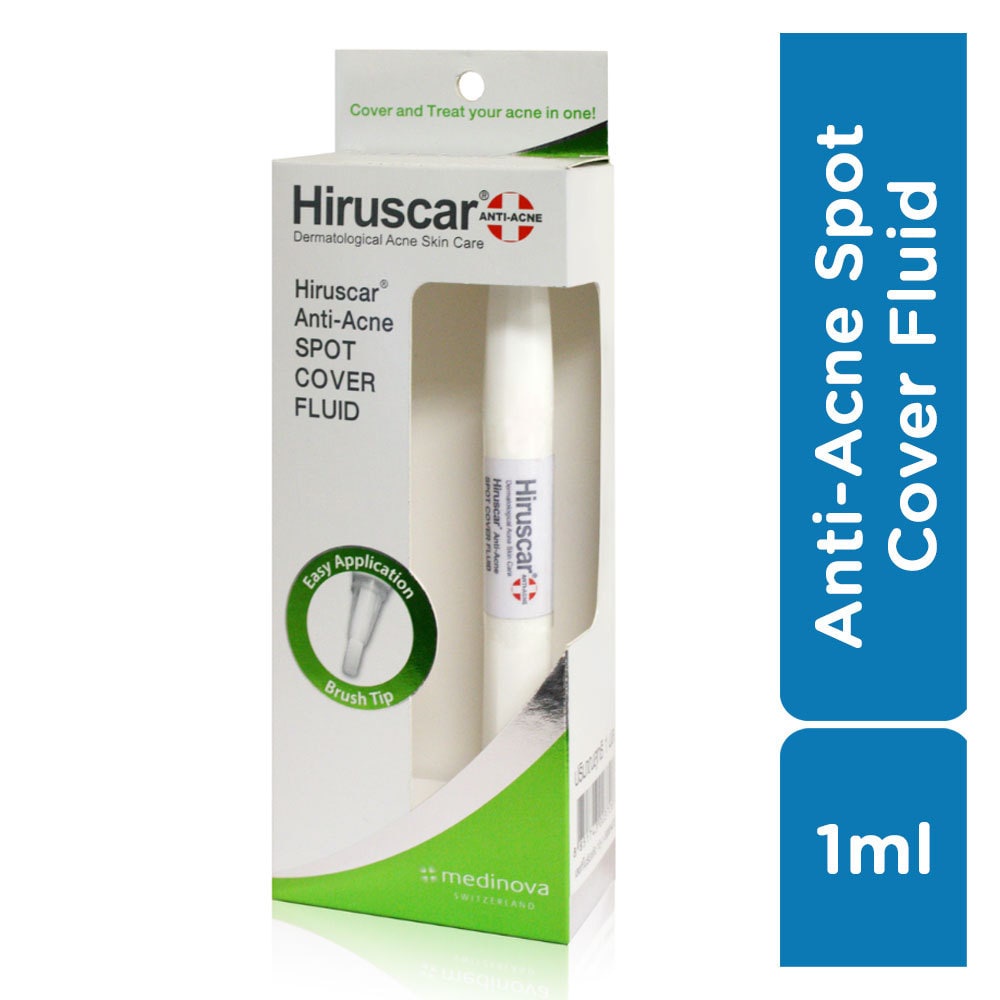 Kem Che Khuyết Điểm và Ngừa Mụn Hiruscar Anti-Acne Spot Cover Fluid 1ml