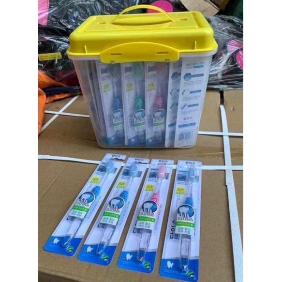 Bàn chải đánh răng sợi siêu mềm, siêu mảnh 0.01mm