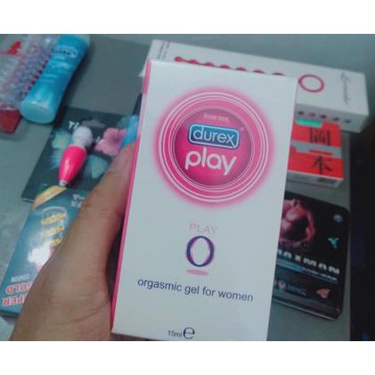 Gel bôi trơn tăng khoái cảm cho phụ nữ Durex Play O 15ml