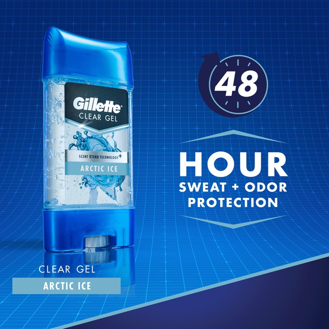 Gel khử mùi Gillette Artic Ice Clear Gel 107g