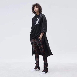 Quần plaid pant