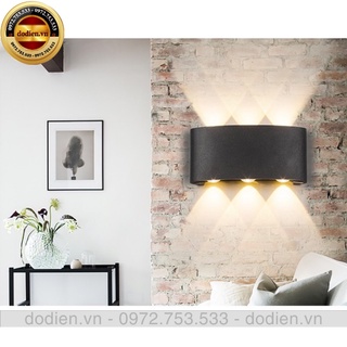 Đèn tường hắt trang trí phòng khách,ngoài trời