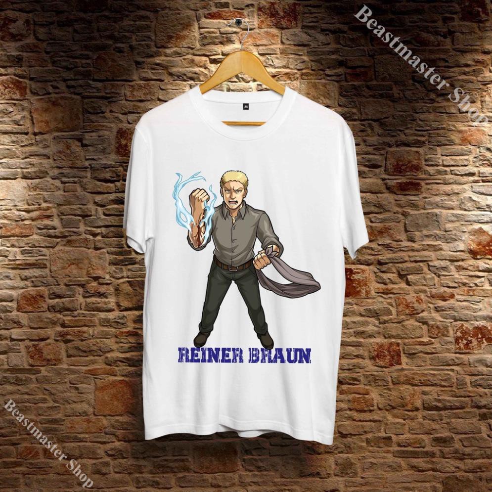 [DISCOUNT]💚 Áo Unisex Reiner Braun - Áo Unisex Attack on Titan - Reiner Braun T-Shirt cá tính - RB-0
