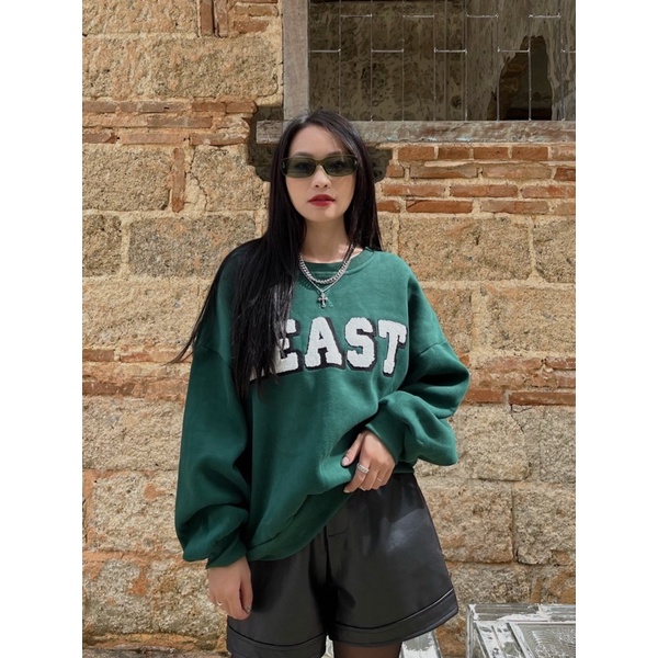 Leastia sweatshirt - Áo sweatshirt xanh - Somalyng.studio