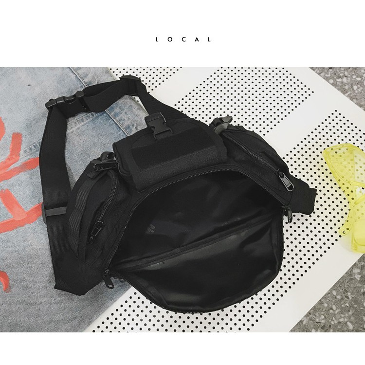 Túi đeo chéo nam nữ vải cao cấp đeo trước ngực thiết kế phù hợp dạo phố cực ngầu | BigBuy360 - bigbuy360.vn