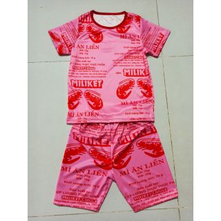 Quần Áo mỳ tôm miliket chất thun lạnh như ảnh từ bé đến lớn