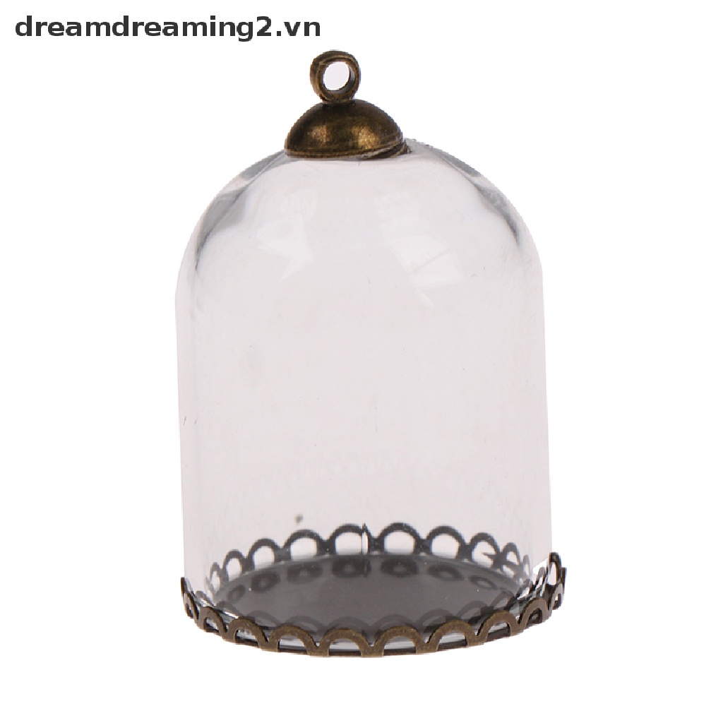 Lọ Thủy Tinh Có Nắp Trang Trí Nhà Búp Bê