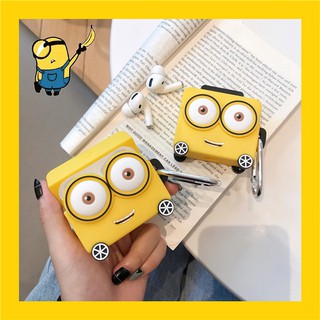 Vỏ silicon cho tai nghe Airpods Pro mẫu Vali Minion