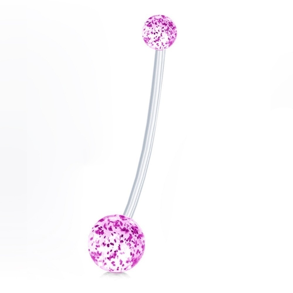 Bộ 8 Khuyên Rốn 14G Chống Dị Ứng Nhiều Màu Sắc