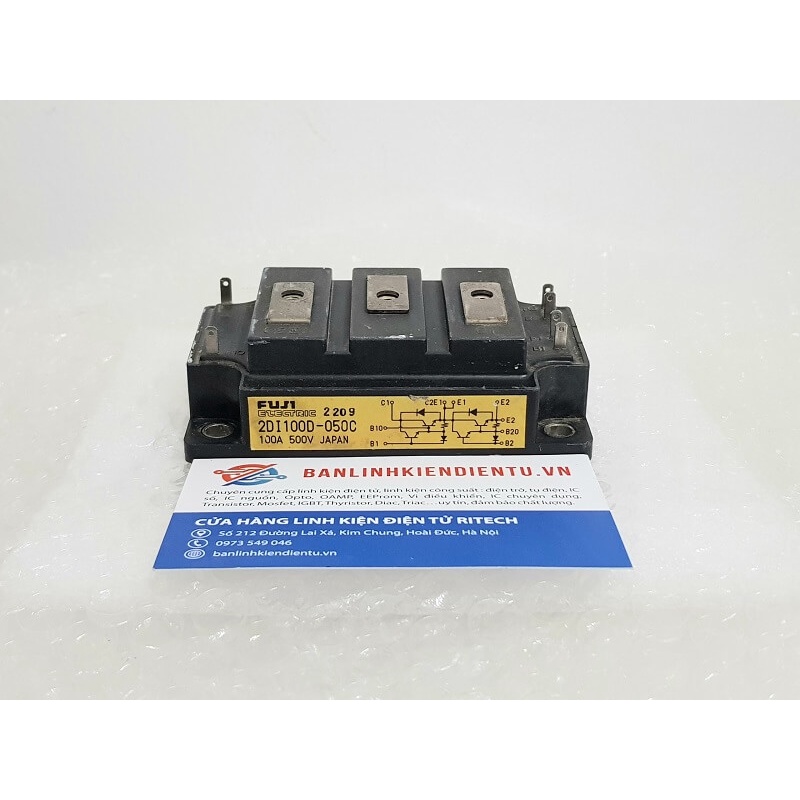 2DI100D-050C Module Transistor 600V/100A (Tháo máy)