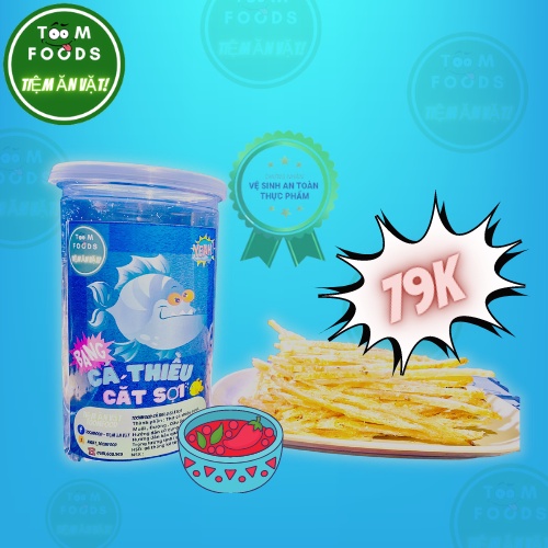 Cá Thiều cắt sợi loại ngon, hũ pet 250g - ToomFood Tiệm Đồ Ăn Vặt - Đồ Ăn Vặt Hà Nội | BigBuy360 - bigbuy360.vn