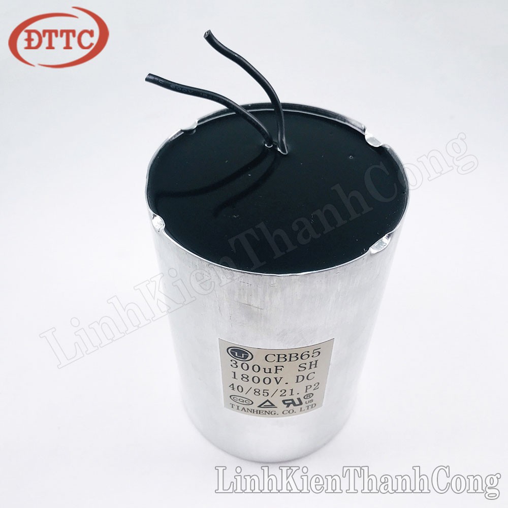 Tụ Dầu 300uF 1800V (85X130MM)