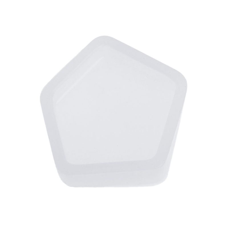 Khuôn Silicone Làm Mặt Dây Chuyền Hình Tròn / Quạt Độc Đáo DIY