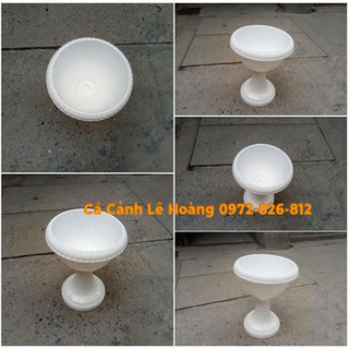 Chậu nhựa trồng cây dáng Ly - Chậu cao 38cm đường kính 28cm