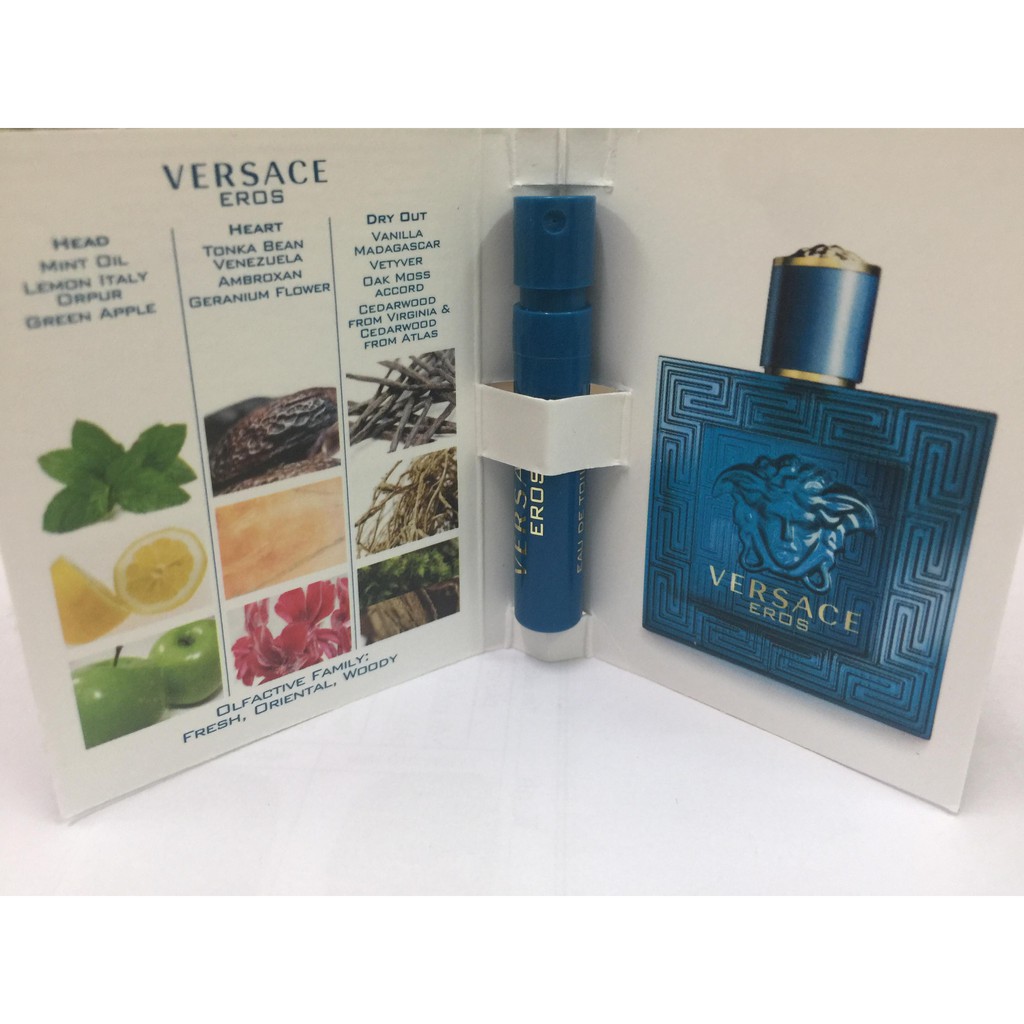 Mẫu thử nước Hoa Nam Versace Eros EDT 1ml | BigBuy360 - bigbuy360.vn