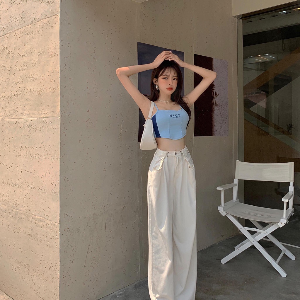 QUẦN SUÔNG TRƠN CẠP KHUY MÓC 00102