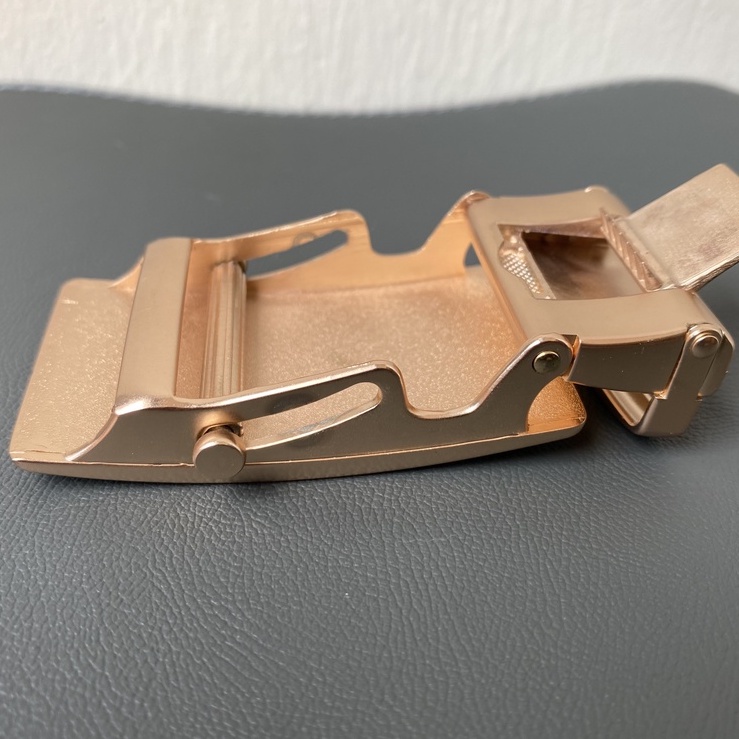 Mặt thắt lưng nam khóa lăn cao cấp - Đầu dây nịt Porsche phong cách Hàn Quốc
