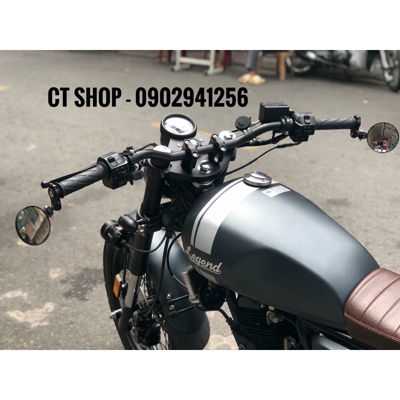 GƯƠNG CHIẾU HẬU TRÒN GẬP CAFER RACE