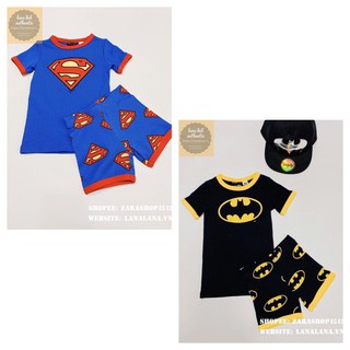 Set bộ pyjama trẻ em bé trai - Size từ 1 tuổi đến 10 tuổi - Cam kết 100% HM Authentic